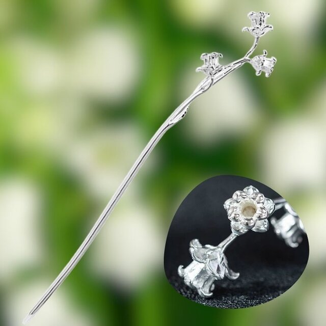 鈴蘭のかんざし - 和装にも洋装にも合うデザイン　K181