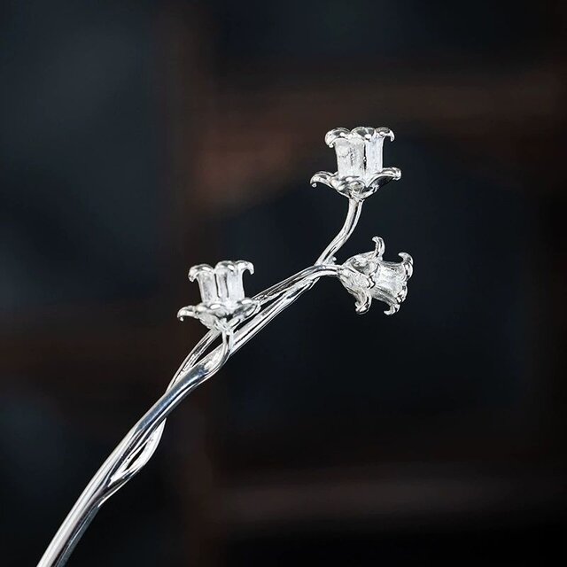 鈴蘭のかんざし - 和装にも洋装にも合うデザイン K181 | iichi 日々の