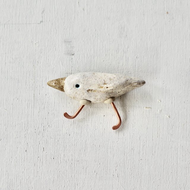 おさんぽ鳥のブローチ 09