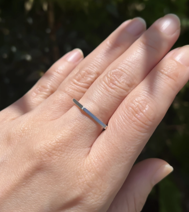 Gokaku ring Silver / 五角リング シルバー 〜Designed by