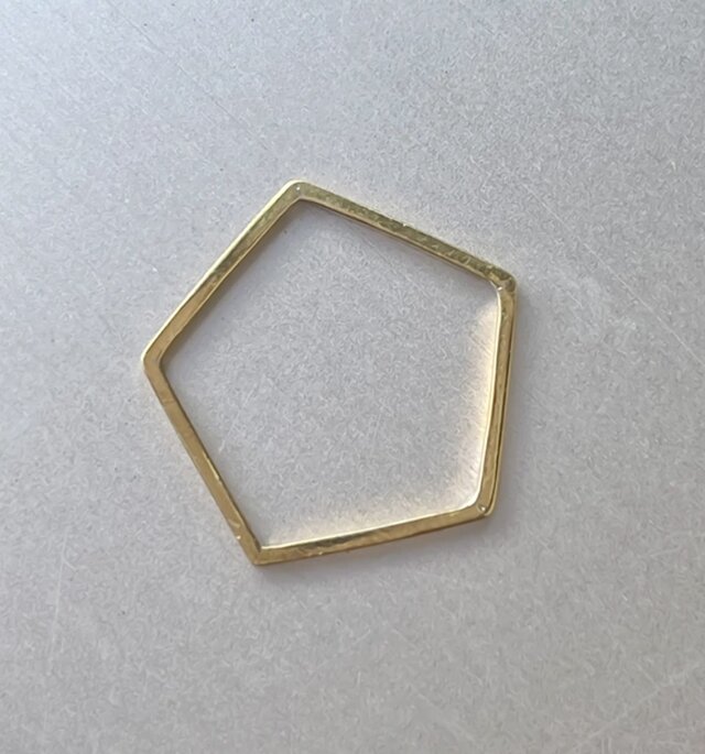 Gokaku ring K18 / 五角リング K18 ゴールド　〜Designed by Hanauta〜