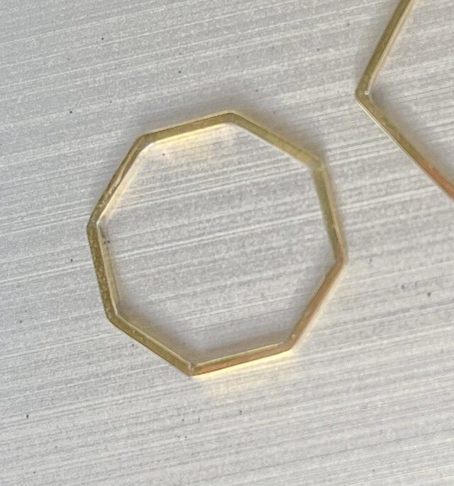 Hachikaku ring K18 / 八角リング K18 ゴールド　〜Designed by Hanauta〜