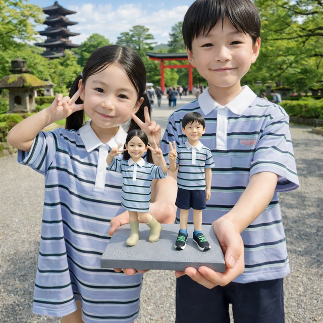 写真から作るオーダーメイドフィギュア｜赤ちゃんへ贈る｜出産祝い