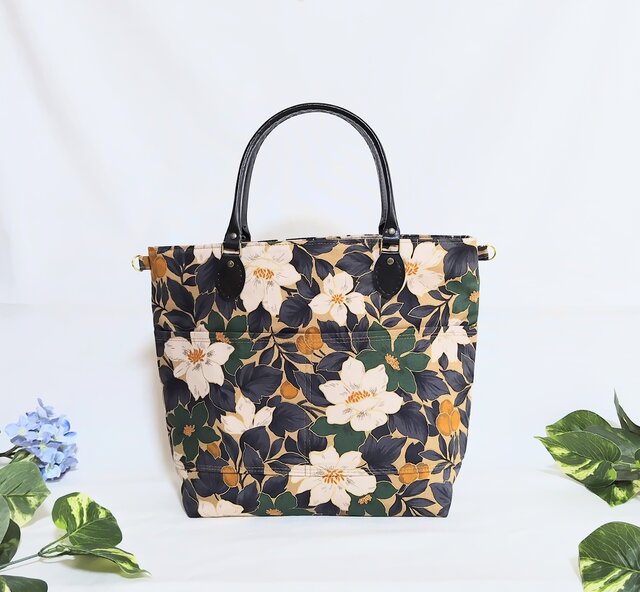 SMIRNASLI 2WAY花柄BAG のレン 2way がま口ショルダーバッグ レトロフラワー – NOREN JAPAN