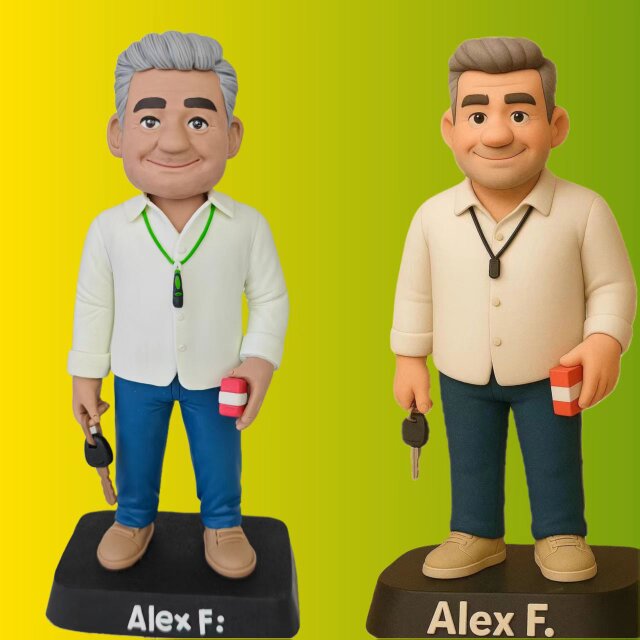 名入れ アニメ 漫画 キャラ 人形 ドール❤子供の絵 写真入り イラスト そっくり フィギュア❤子供の作品 飾る 似顔絵❤