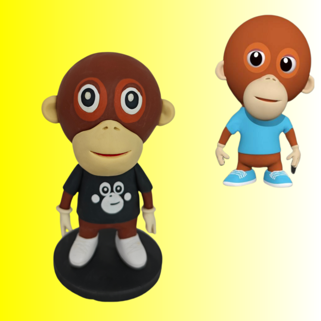 名入れ アニメ 漫画 キャラ 人形 ドール❤子供の絵 写真入り イラスト そっくり フィギュア❤子供の作品 飾る 似顔絵❤