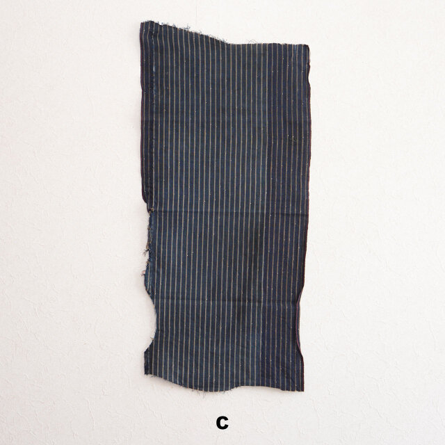 古布リメイク縞木綿のジャケット（L） 古布リメイク縞木綿のジャケット（L） 古布ジャケット 古布