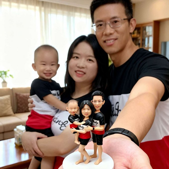 誕生日プレゼント 男性 彼氏 オーダーメイド 似顔絵 人形 男友達 写真