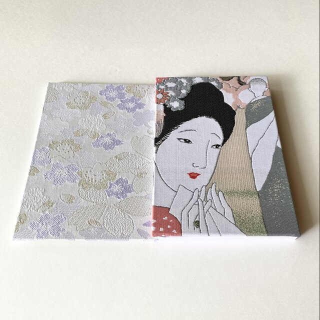 春画。絹織物絵巻　恋の十二景 春画。絹織物絵巻 恋の十二景 絵画