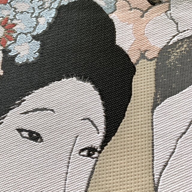 絹織物絵巻　恋の十二景 恋文〜絵日傘』 竹久夢二御朱印帳 B6大判サイズ 願い 静謐 純粋
