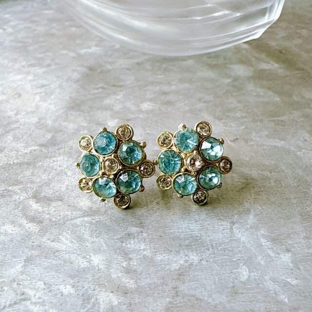 Renoir ルノワール　ブレスレット＆イヤリング　ヴィンテージ Pierre Cardin” gold & silver moon dangle earring[e-1922