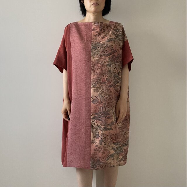 着物リメイクチュニック 源氏物語 | iichi 日々の暮らしを心地よくする