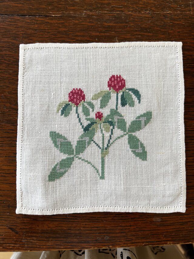 オリムパス 刺繍キット クロスステッチ コースター グレイス