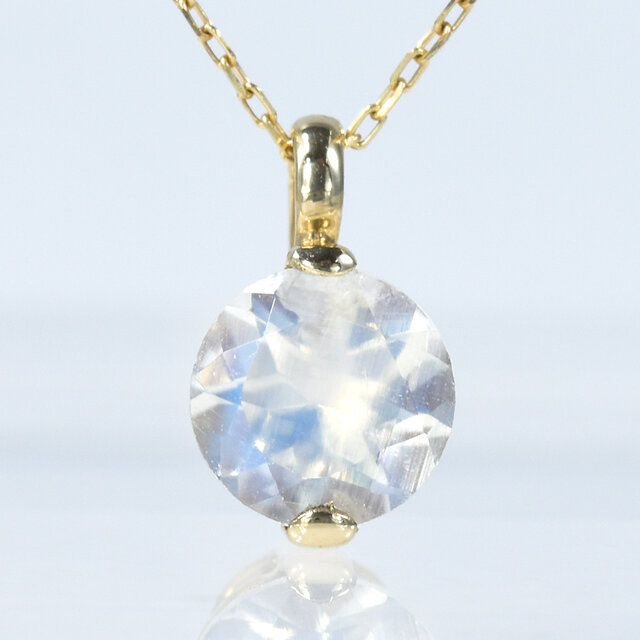 K10 ブルー ムーンストーン ペンダントトップ CJ063CIBSN