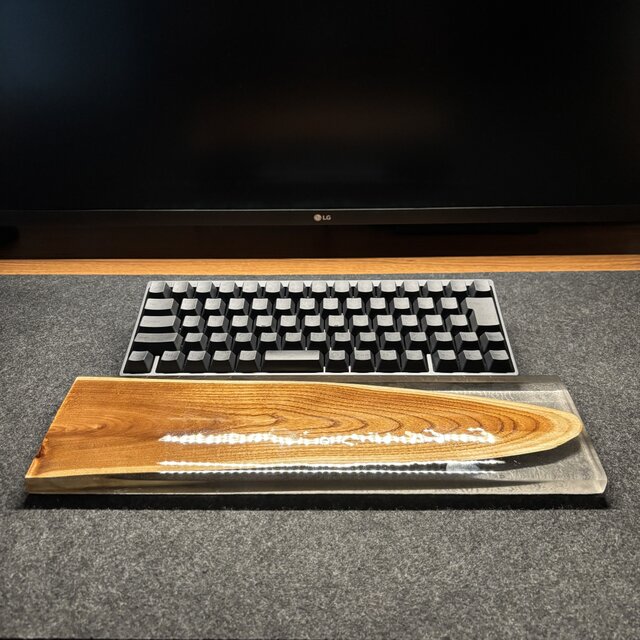 HHKB キーボード アームレスト パームレスト リストレスト 木製 天然木 HHKB アームレスト パームレスト リストレスト 80％ キーボード