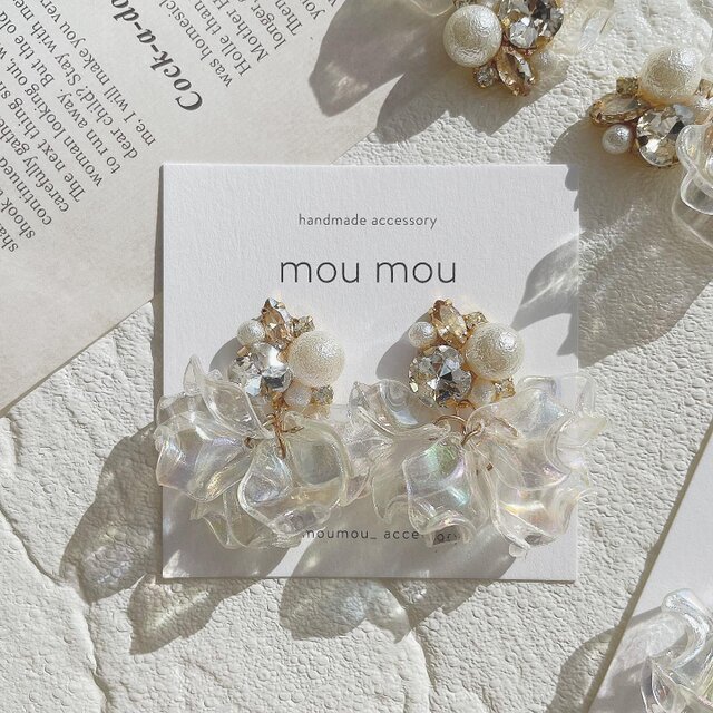 オーロラ × フラワー - aurora flower -⠀ 【 ﾋﾟｱｽ / ｲﾔﾘﾝｸﾞ】