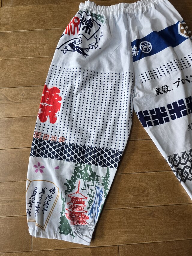 yuruly＊パッチワークリメイクパンツ yuruly＊パッチワークリメイクパンツ