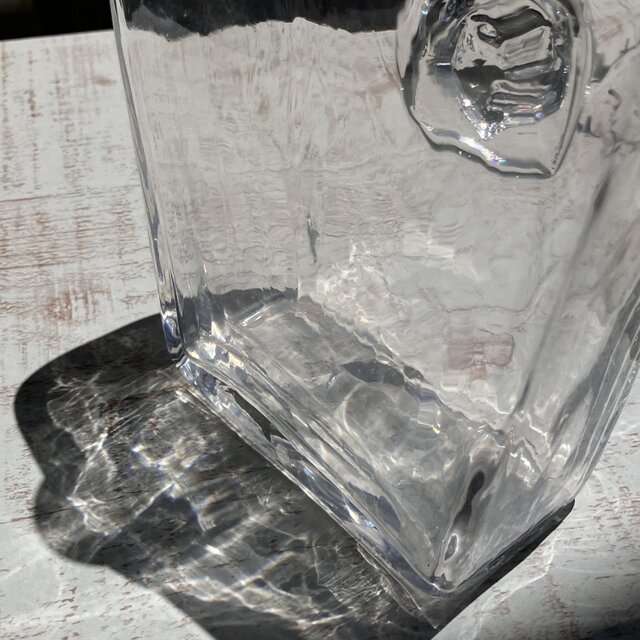 エリックホグランのヴィンテージ　ガラスボトル 北欧＊エリック・ホグラン/スタイリッシュなクリアボトル