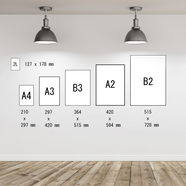 わさび アートポスター 縦長 インテリア A3 ワサビ 寿司 メッセージ