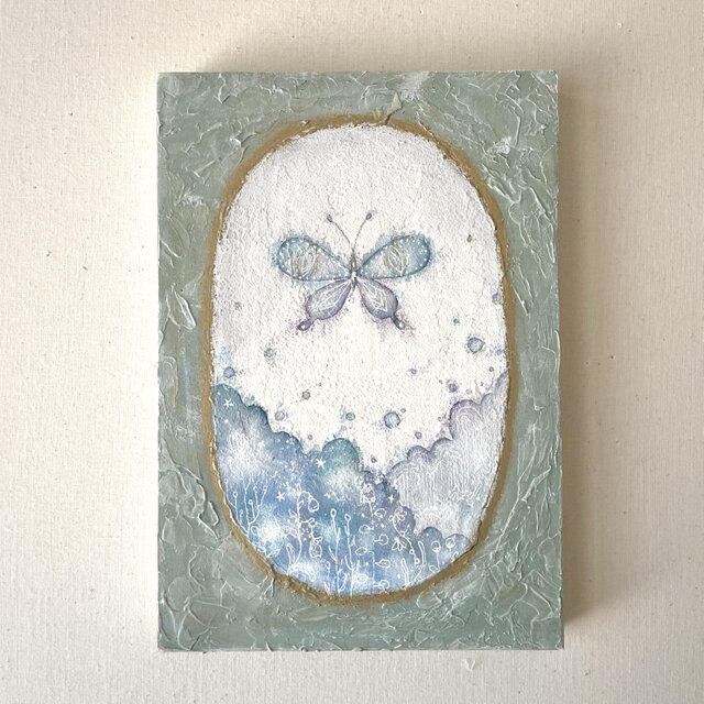 原画『ちょうちょ。g'.』 原画『ちょうちょ。g'.』 | iichi 日々の暮らしを心地よくする