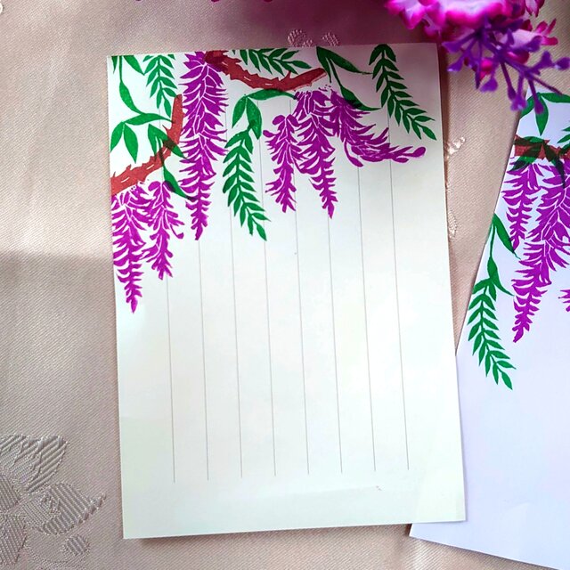 消しゴムはんこNo.48 花束 消しゴムはんこNo.48 花束