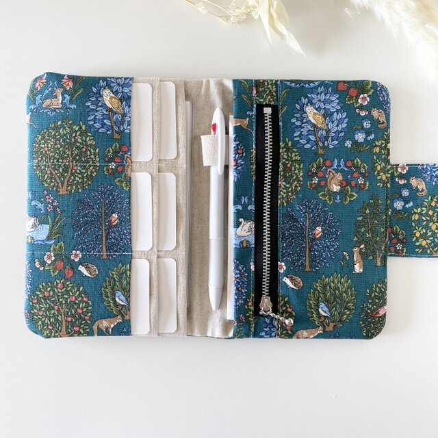 A6.B6.A5サイズあり フォレストフレンド(森の友達) 【グリーン】マルチ