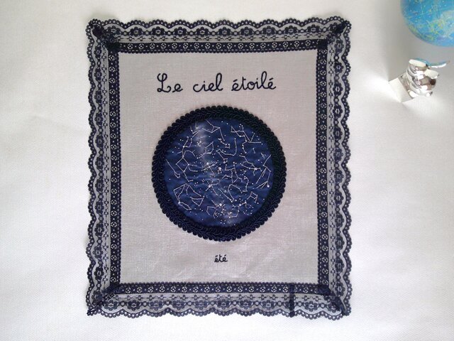 刺繍タペストリー スウェーデン 刺繍タペストリー『花と鳥』 | Anneli folkcraft