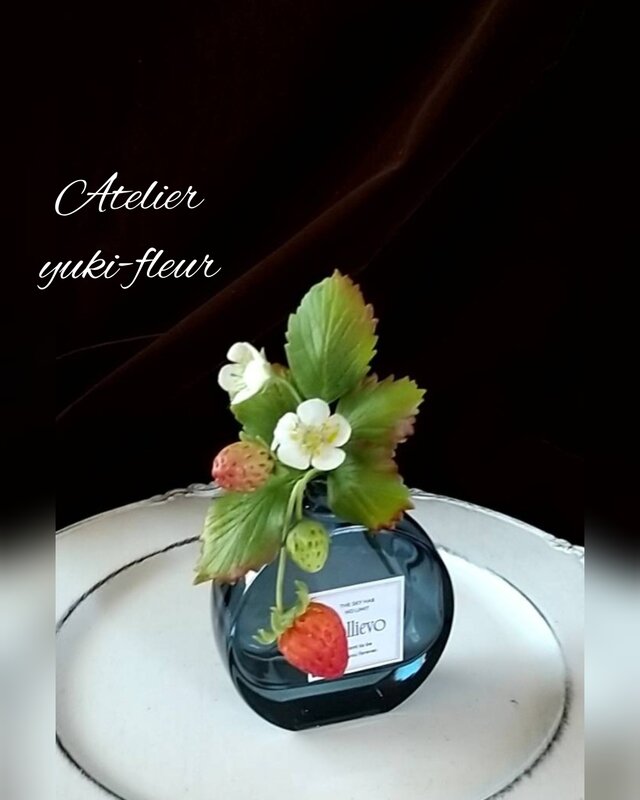 ★粘土の花[コロンと愛らしく]★