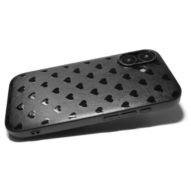 iPhone16pro/15/14/13/12/12mini/11~】特殊グロス加工レザー