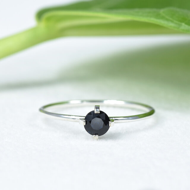 サファイア リング SV925 シルバー CJ085CIBSN