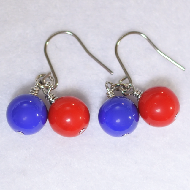 【2025大阪万博カラー】ミャクミャクカラーピアス・シンプル（チタン）