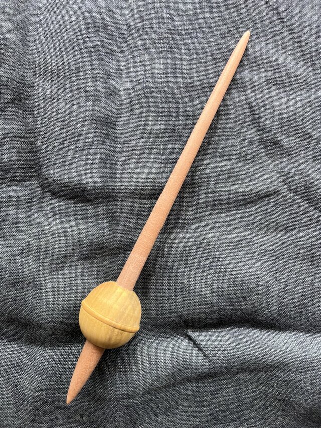 紡ぎ独楽・飴玉 黄櫨