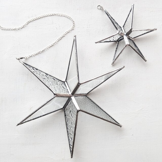 ステンドグラス サンキャッチャー セット 【星】 | iichi 日々の