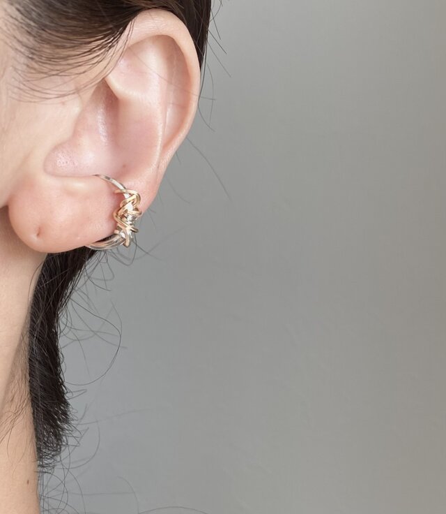 14kgf×silver925 Random　イヤーカフ