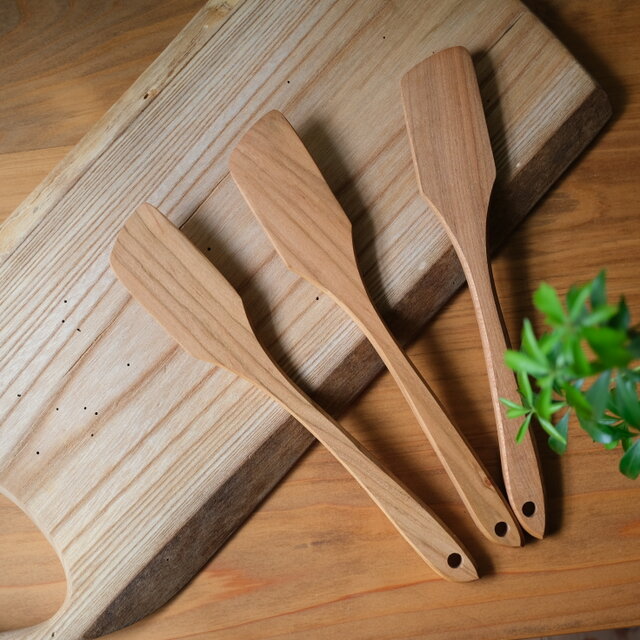 short木べら　サクラ