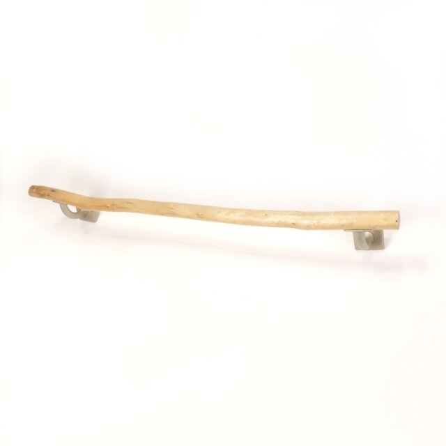 【温泉流木】ツルスベなめらかな枝流木のタオル掛け タオルラック 流木インテリア