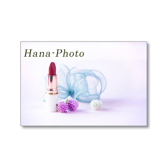 1676) 可愛い千日紅のデザイン ポストカード5枚組 | iichi 日々の