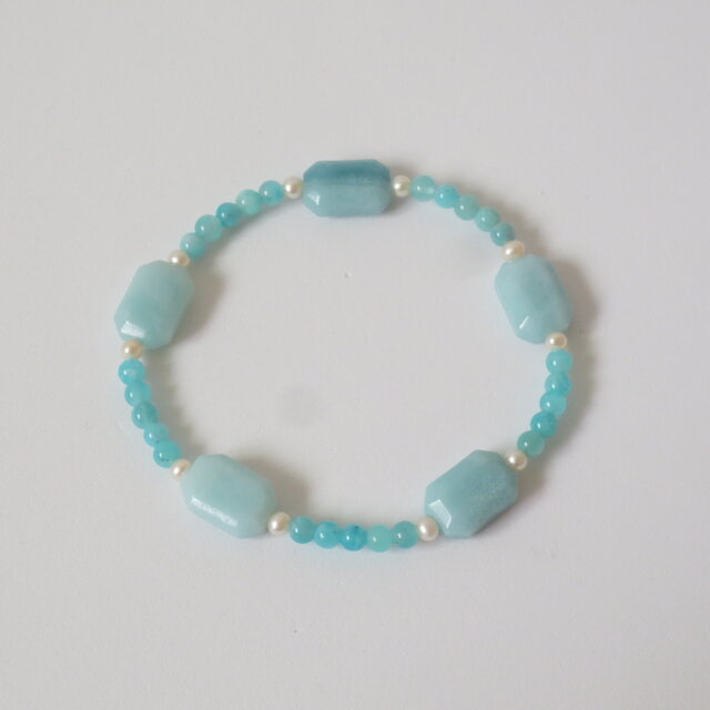 アマゾナイト　ブレスレット