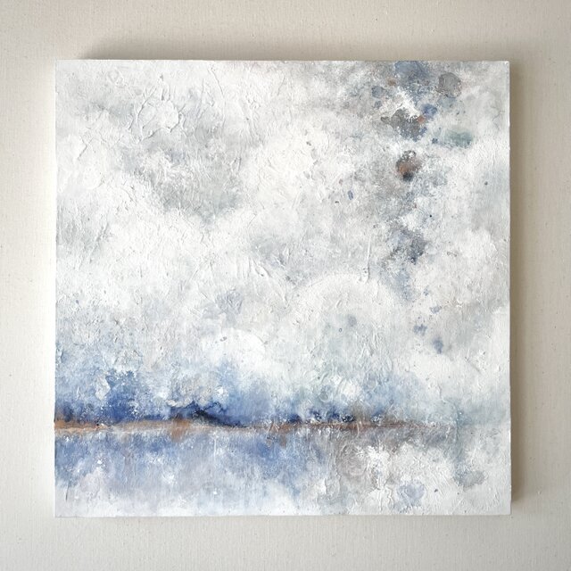 原画 『monsoon, blue.』 | iichi 日々の暮らしを心地よくする 