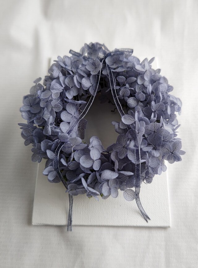 mini canvas wreath （blueberry）