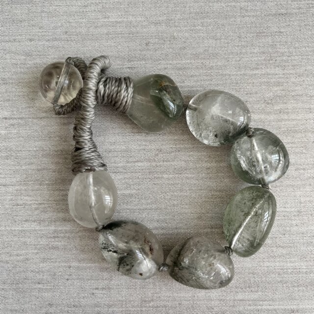 小さな森。ガーデンクォーツのブレスレット