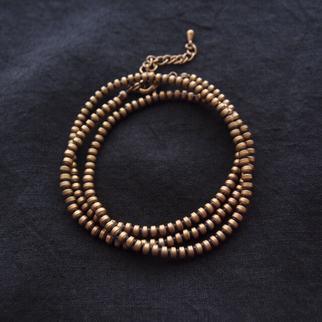 Hematite × Silicon Necklace／ヘマタイトネックレス | iichi