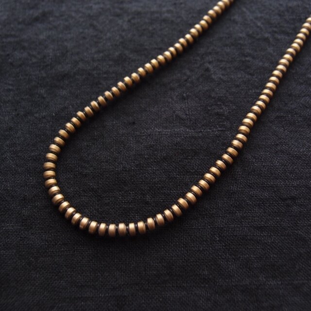 Hematite × Silicon Necklace／ヘマタイトネックレス | iichi