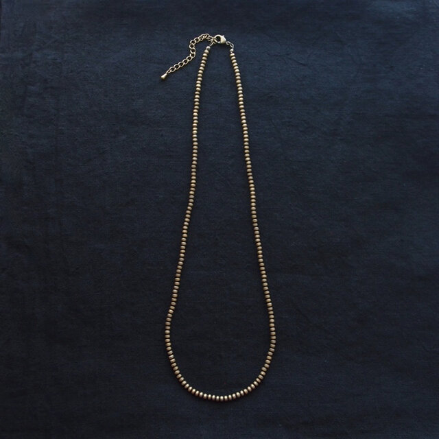 Hematite × Silicon Necklace／ヘマタイトネックレス | iichi