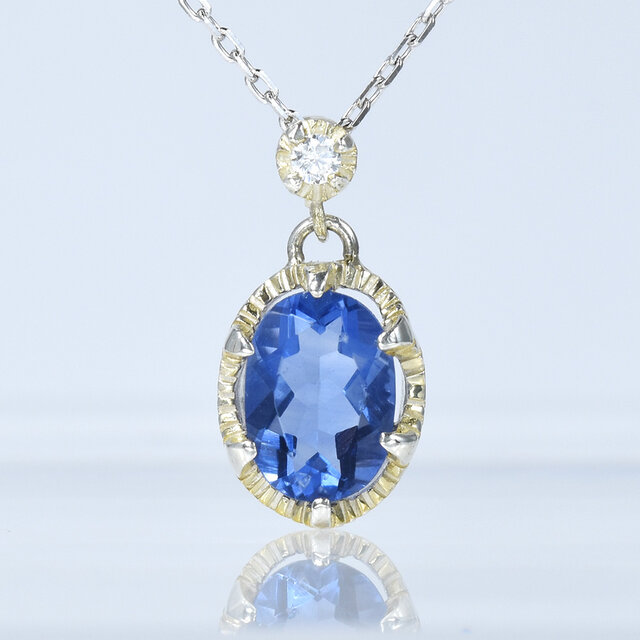 チェンジカラー フローライト SV925 ネックレス ペンダント CJ016CIBSN