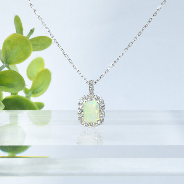 オパール ペンダントトップ SV925 シルバー CI090CIBSN | iichi 日々の