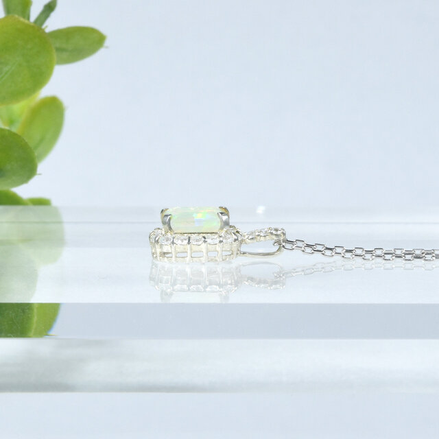 オパール ペンダントトップ SV925 シルバー CI090CIBSN | iichi 日々の