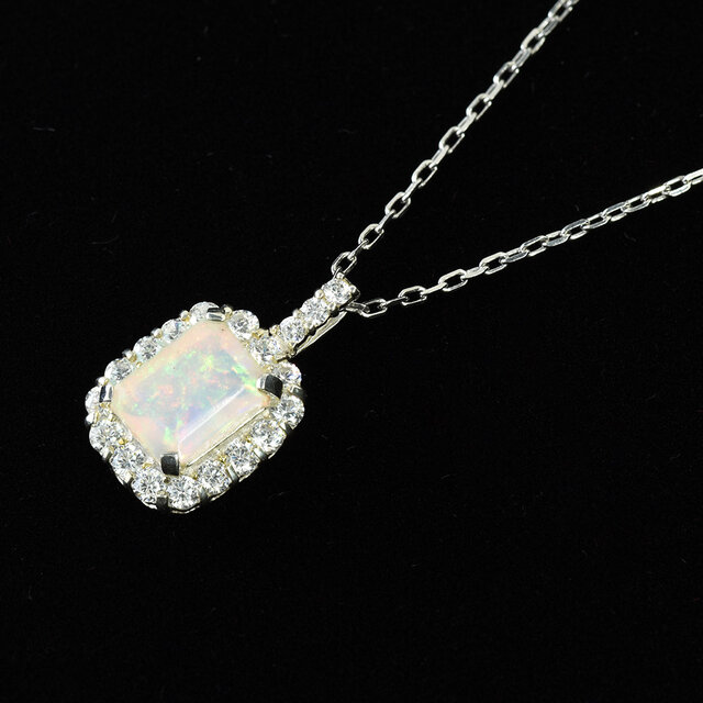 オパール ペンダントトップ SV925 シルバー CI090CIBSN | iichi 日々の