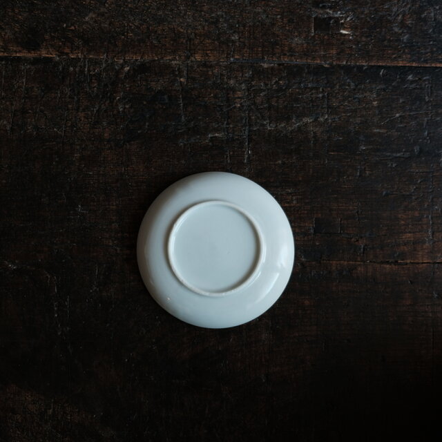 大化年製◇花や漢文。伊万里 赤絵金彩小皿 骨董/antiques 器 古美術