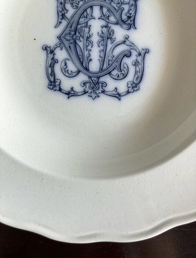 Emile Bourgeois エミール ブルジョワ 深皿 φ26.5cm フランス